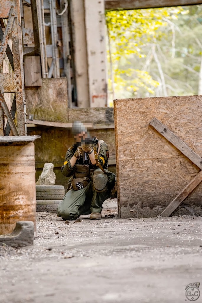 GWC Airsoft Player in Ruins